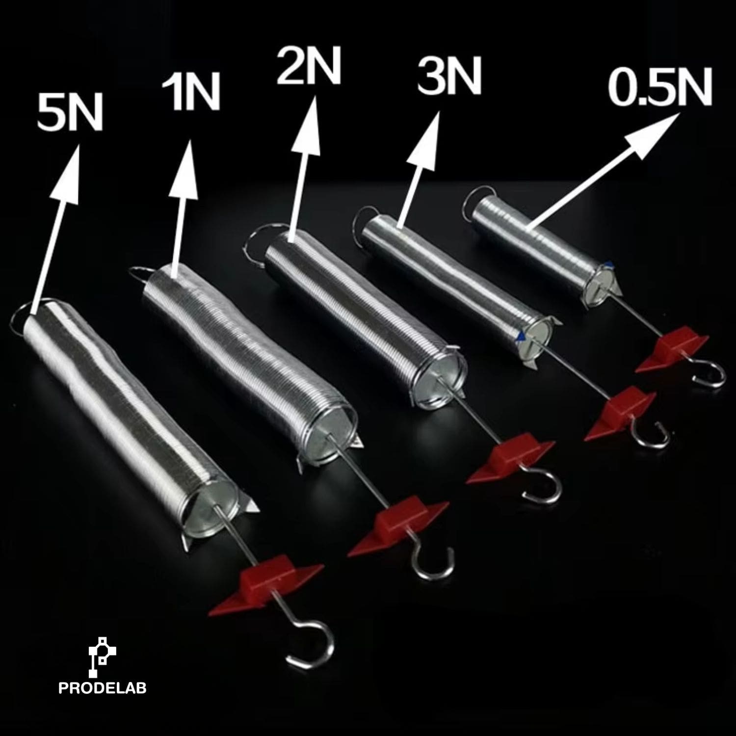 Set Resortes Helicoidales | 0.5N - 1N - 2N - 3N y 5N - Image 2