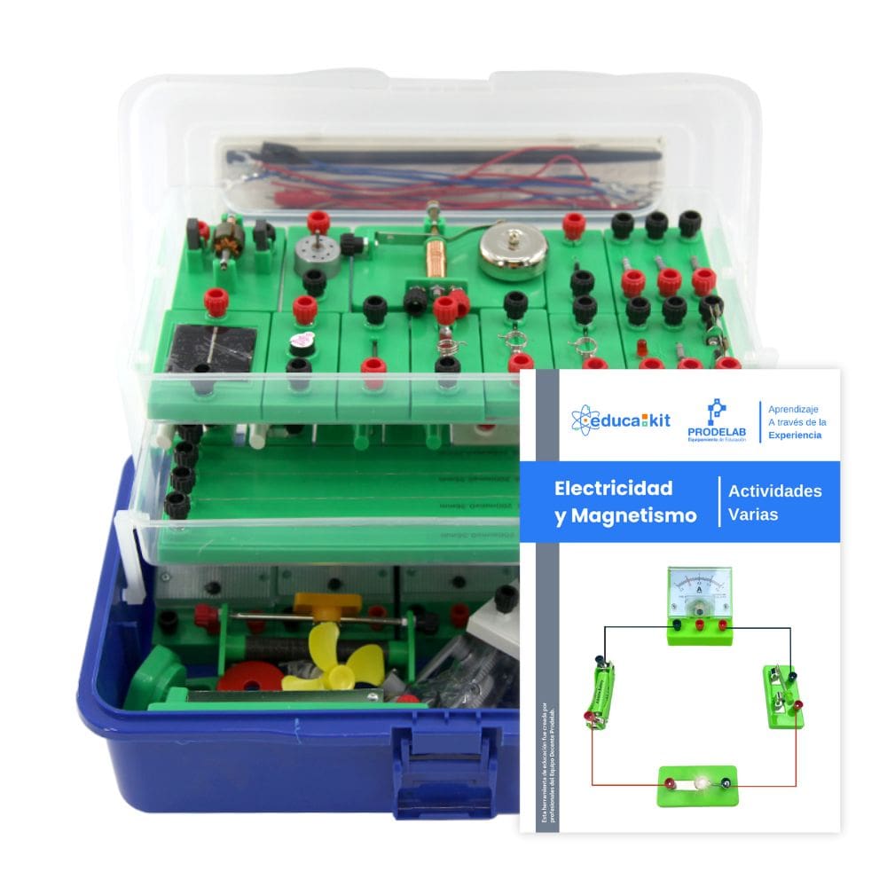 Kit de Electricidad y Magnetismo para Educación | Manual Prodelab