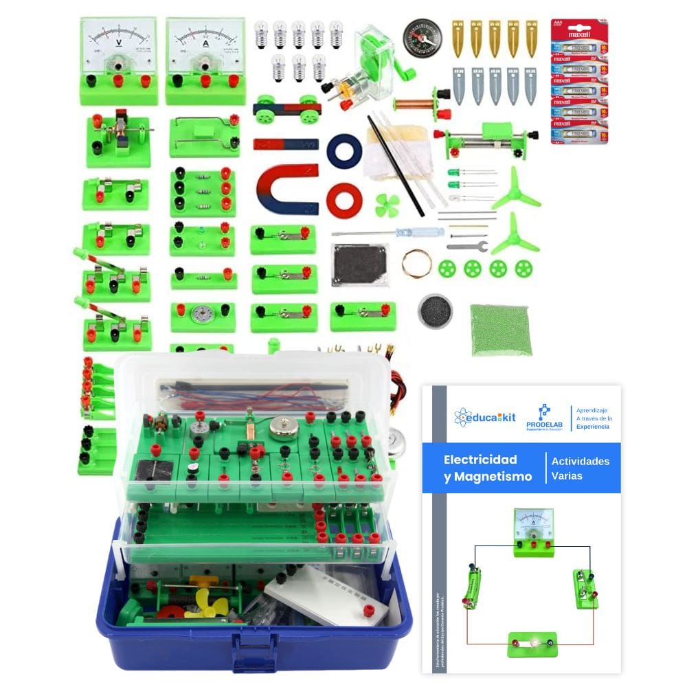 Kit de Electricidad y Magnetismo para Educación | Manual Prodelab - Image 2