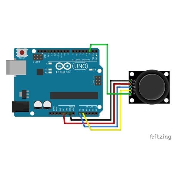 Módulo Joystick XY para Arduino/Rasperry Pi (KY-023) - Image 3