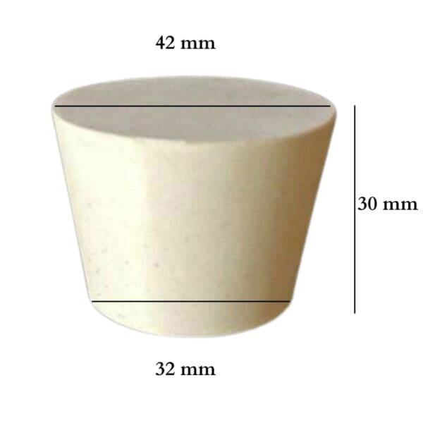 Tapón de Goma Número 8