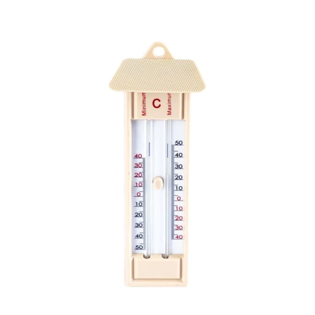 Thermomètre Extérieur Intérieur - Lot De 2, Autocollant Fenêtre - Plage -50°C à +50°C - Pour Maison, Jardin, Frigo