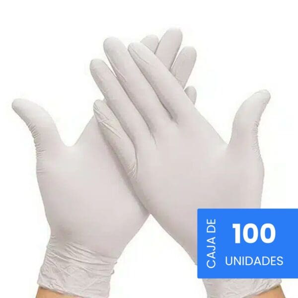 Guantes de Latex Talla M (Caja 100 unidades)