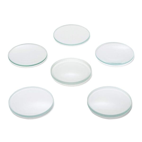 Set de 6 lentes ópticos doble convexos y cóncavos 50 mm – Cristal - Image 2