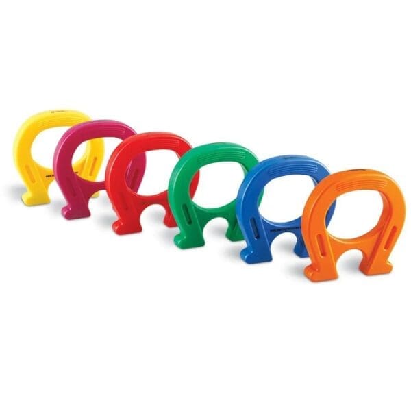 Set de 6 Imanes Herradura de Colores | Learning Resources