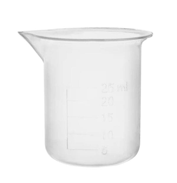 Vaso Precipitado Plástico 25 ml | Polipropileno