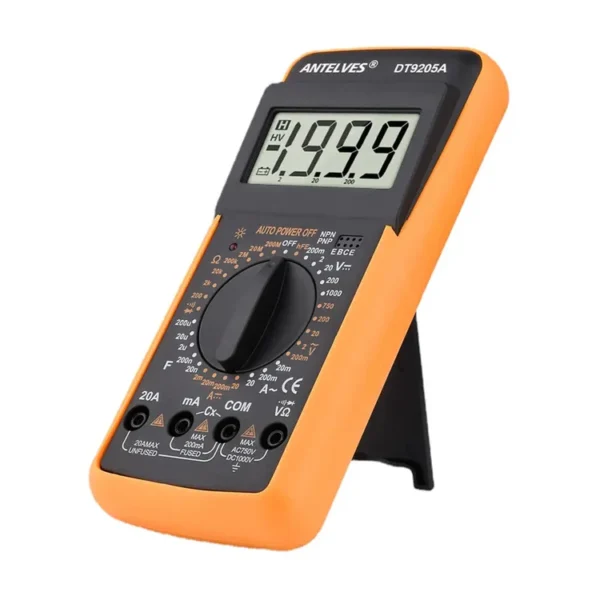 Multímetro ANTELVES DT9205A Digital AC/DC – Alta Precisión
