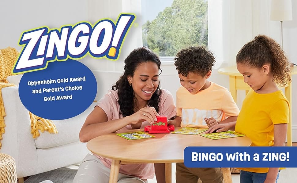 Juego de Bingo Educativo Zingo Bingo con un Toque ThinkFun