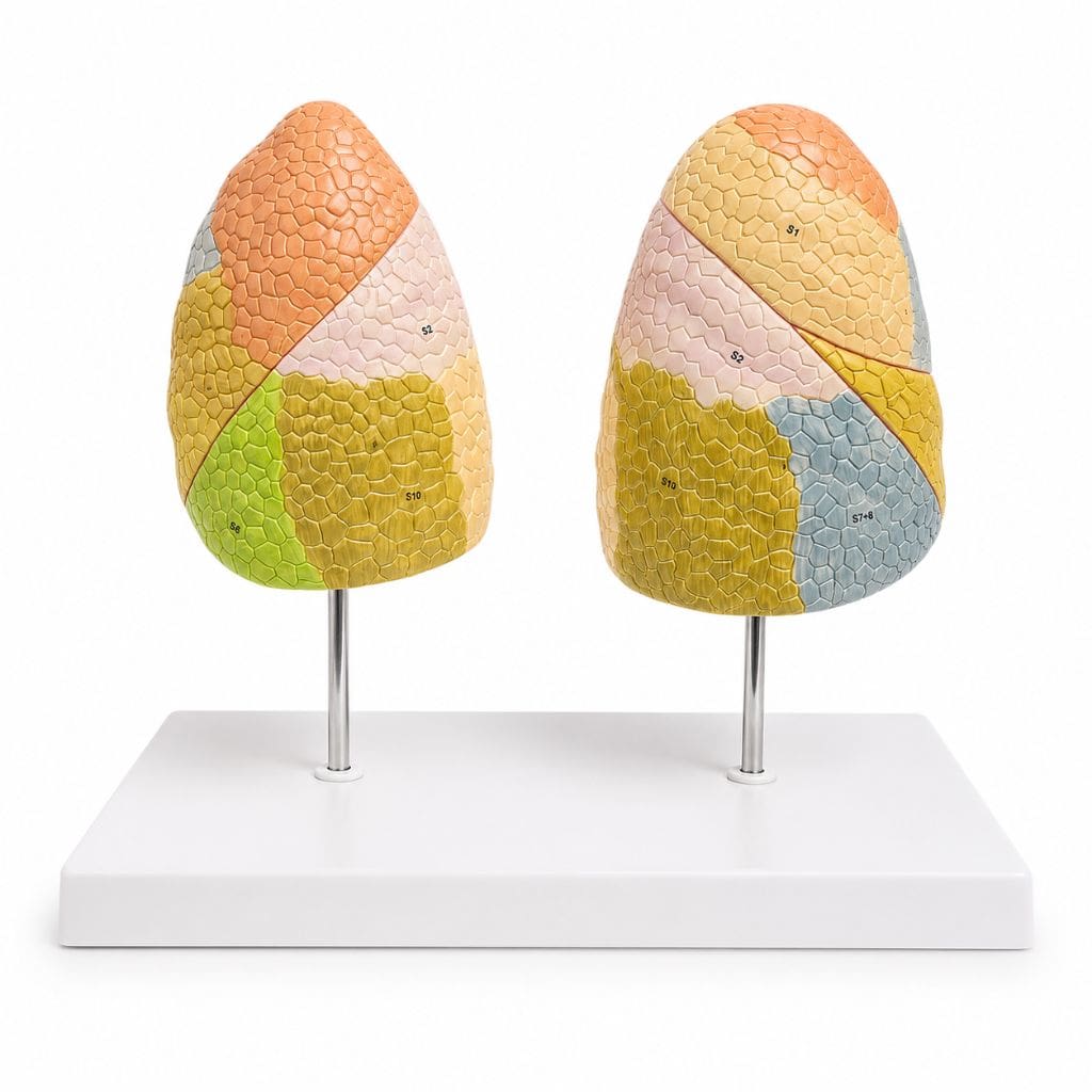 Modelo Anatómico de Segmentos Pulmonares sobre Base - Image 2